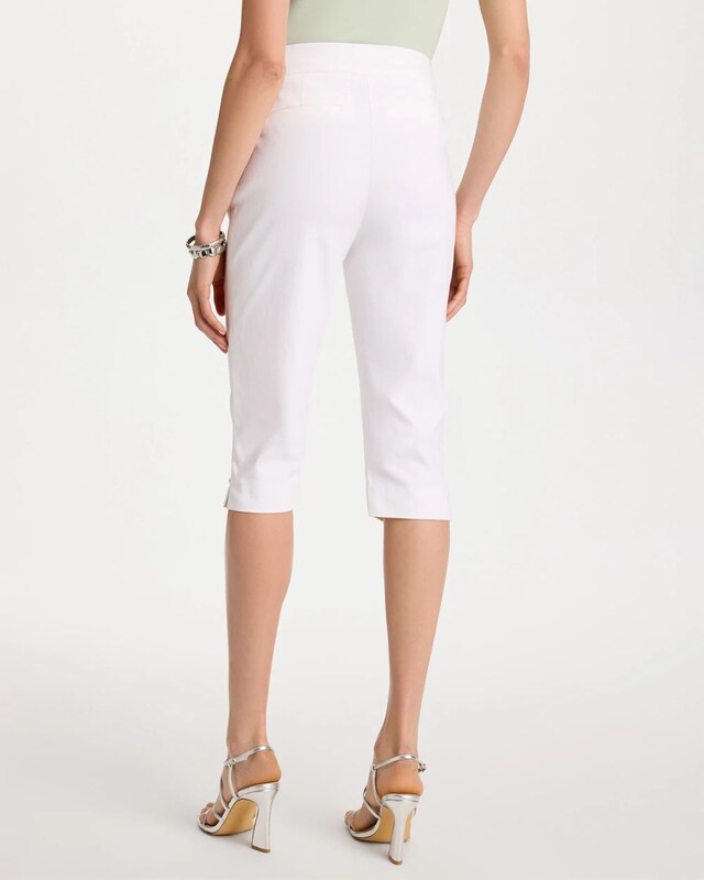 Brigitte Slim Rivet Pull-On Capri - image 3